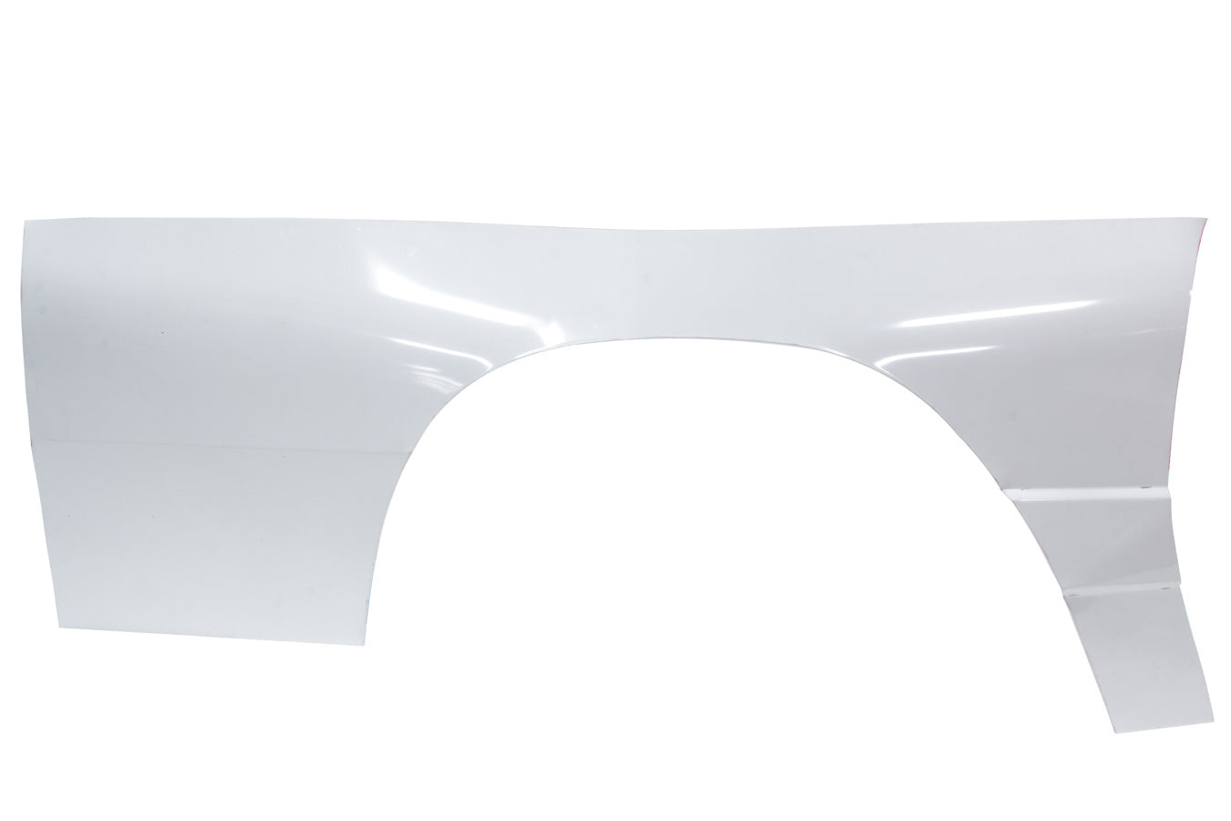 Five Star Street Stock Lower Steel Chevy Monte Carlo 1988 Fender - Driver Side - White Paint