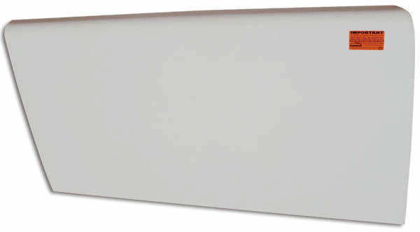Five Star ABC Aluminum Door - White - Right (Only)