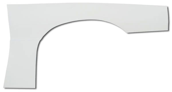 Five Star Ford Mustang 1993 Mini Stock Passenger Side Steel Fender - Lower - White Paint