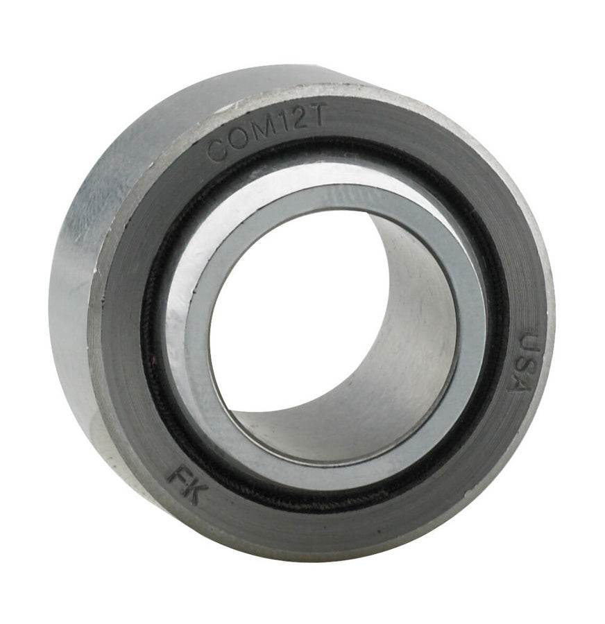 FK Rod Ends COM-T Series Spherical Bearing - 1 in ID - 1.75 in OD - 1.000 in Thick - PTFE Lined - Chrome