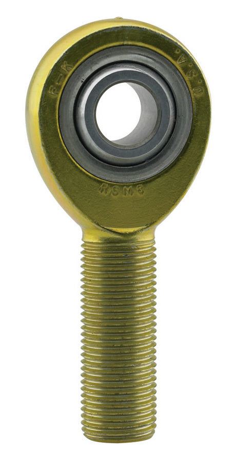 FK Rod Ends Spherical Rod End - 1/2 in Bore - 5/8-18 in Left Hand Male Thread - PTFE Lined - Chromate / Zinc