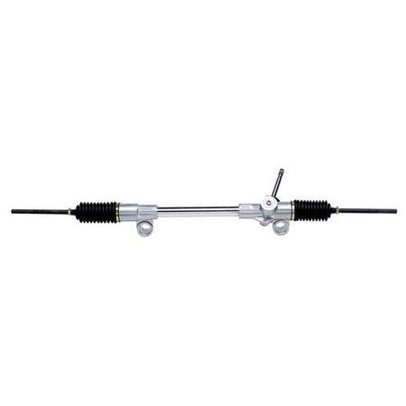 Flaming River Quick Ratio Manual Rack & Pinion - 5.25 in Travel - 47.5 in Long - Chrome - Ford Mustang 1994-2004