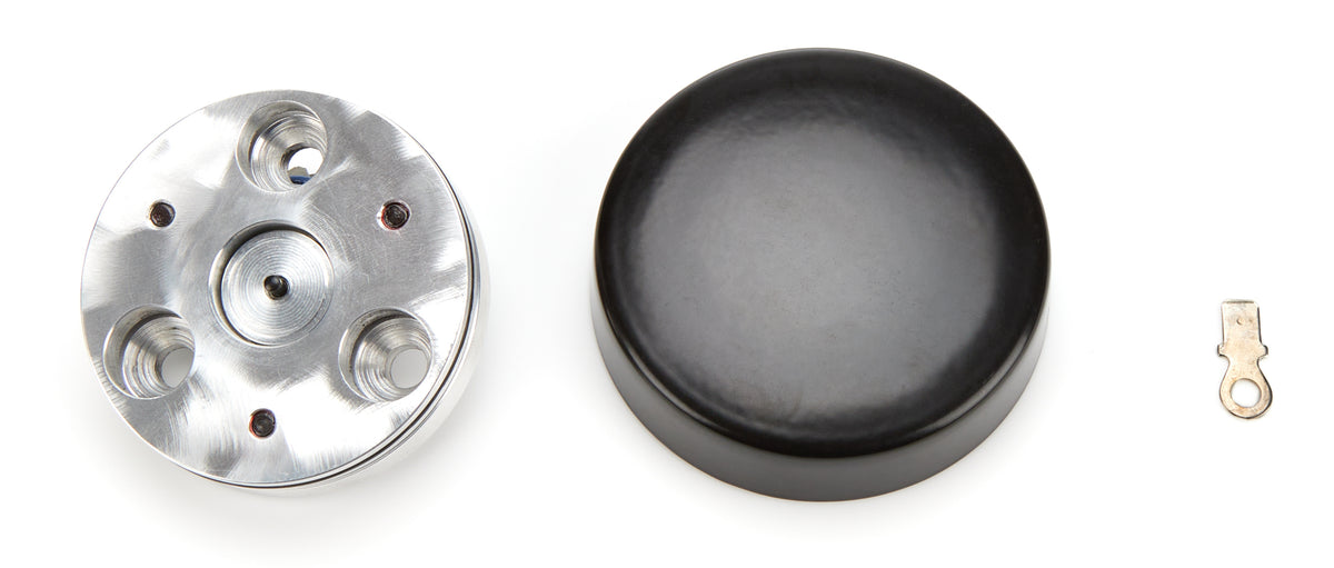 Flaming River Horn Button - Black - Great Lakes Steering Wheels