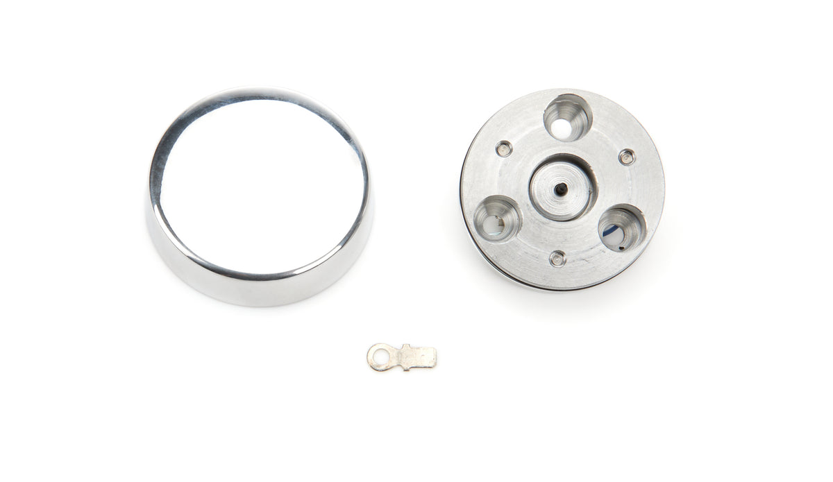 Flaming River Horn Button - Polished - Great Lakes Steering Wheels