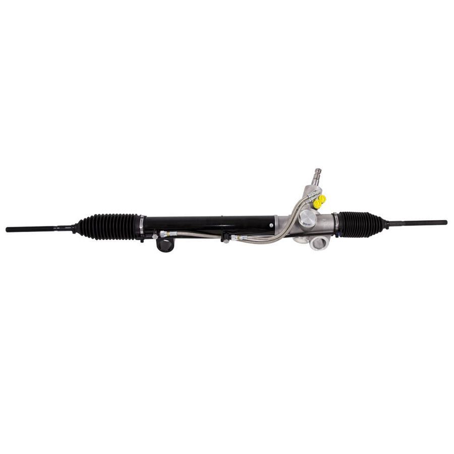Flaming River Power Rack & Pinion - 6 in Travel - 45 in Long - Black - Ford Mustang 1979-93