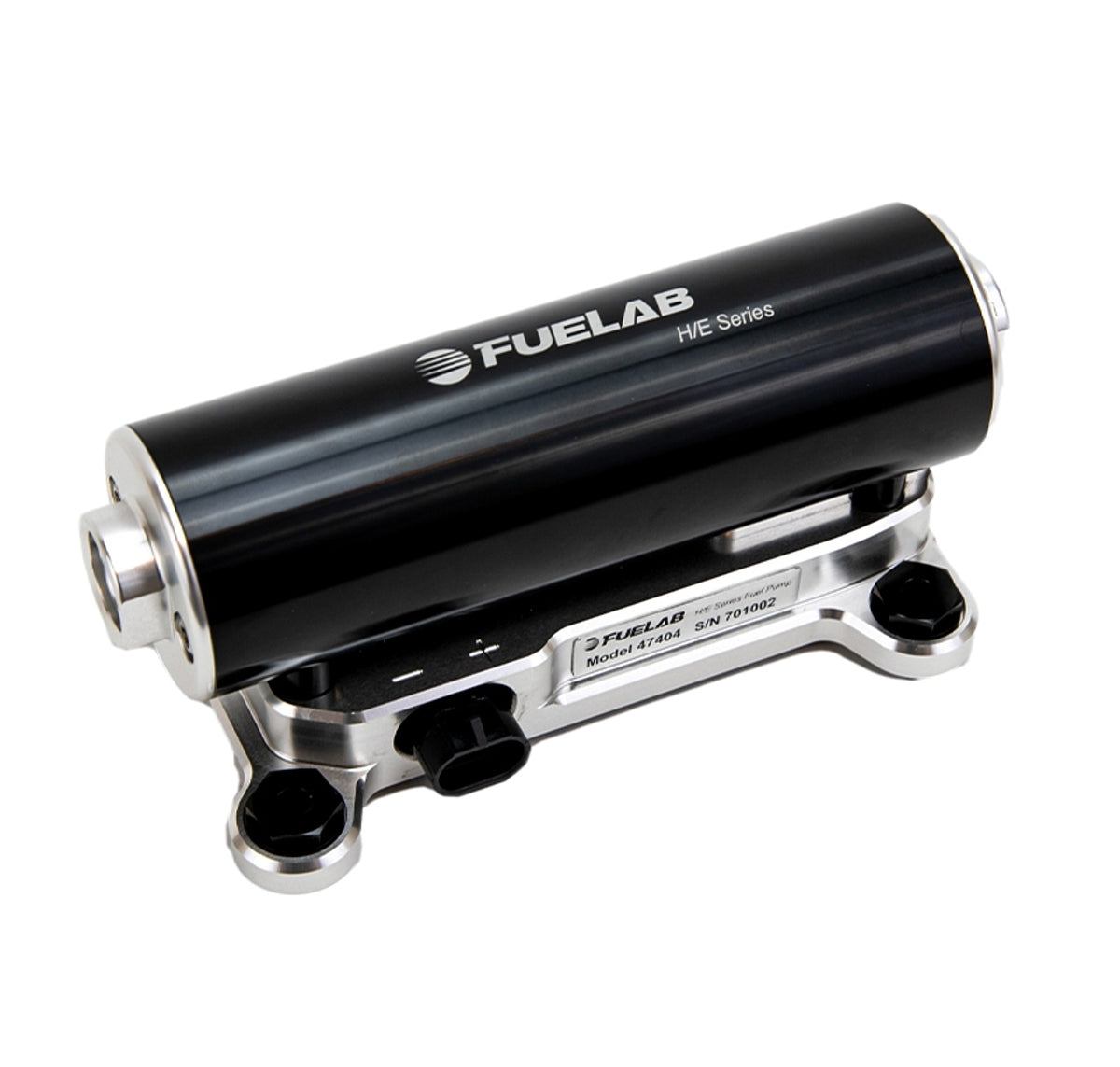 Fuelab In-Line Brushless Electric Fuel Pump - 600 lph - Black