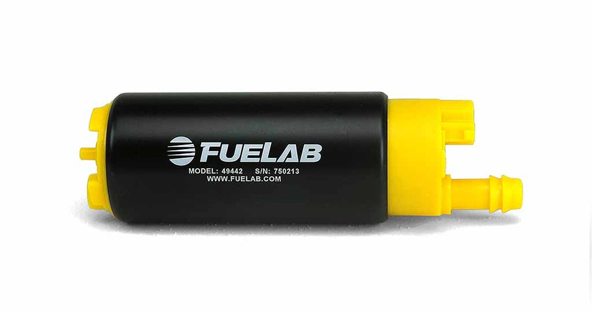 Fuelab 494 Series In-Tank Electric Fuel Pump - 340 lph - Black