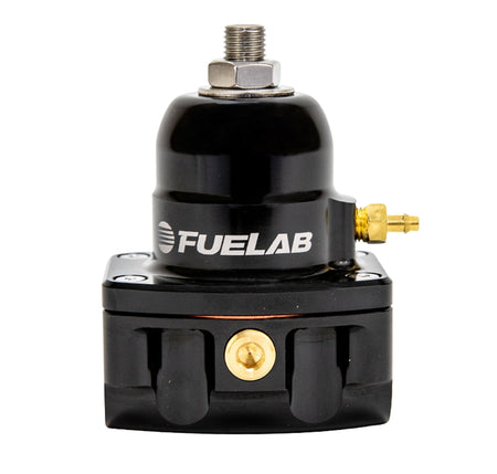Fuelab Ultralight Fuel Pressure Regulator - 25-90 PSI - 6 AN Female Return - Black
