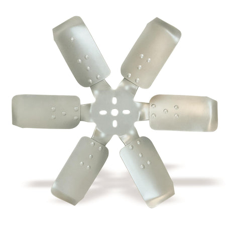 Flex-A-Lite Race Fan 6 Blade 17 in Fan - 17 in Fan - 5/8 in Pilot - 1-3/4 to 2-1/2 in Bolt Pattern
