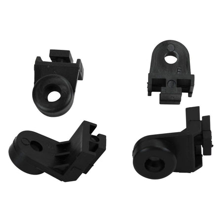 Flex-A-Lite Trimline Fan Mounting Bracket - 1.325 in Long - 0.26 in Mounting Hole - Black