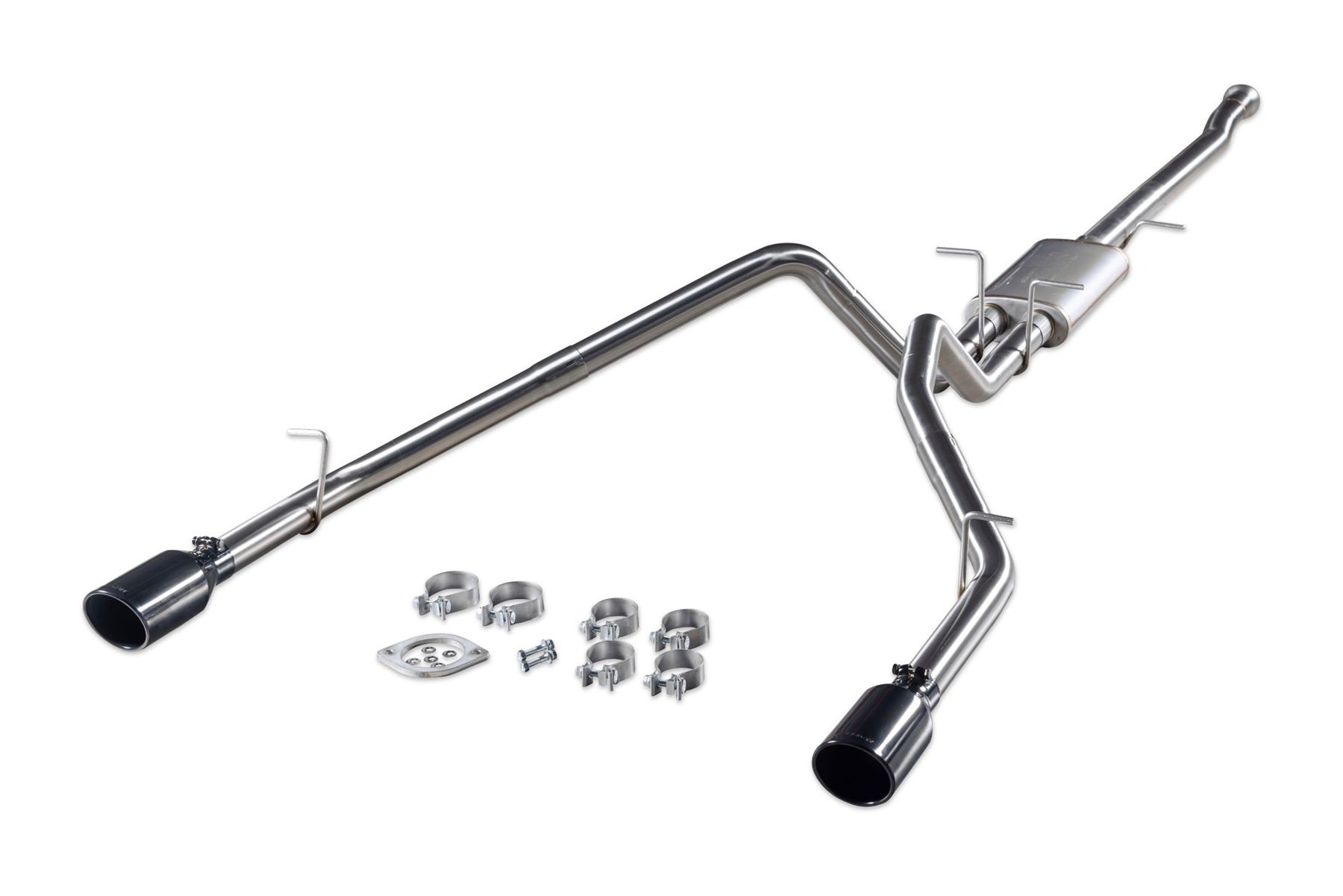 Flowmaster Signature Series Cat-Back Stainless Exhaust System - 2.5 in Diameter - 4.5 in Tip - Ram Fullsize Truck 2019-24