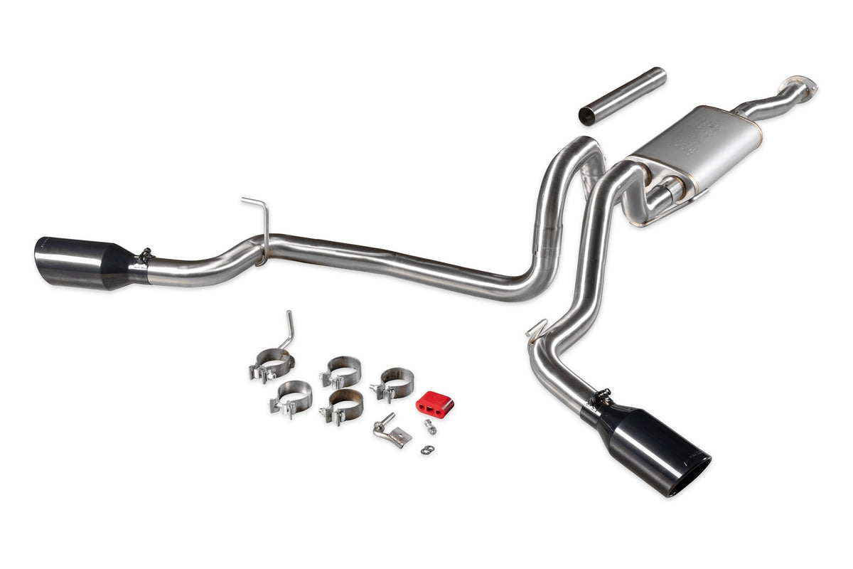 Flowmaster Signature Series Cat-Back Stainless Exhaust System - 2.5 in Diameter - 4.5 in Tip - Toyota Midsize Truck 2016-23