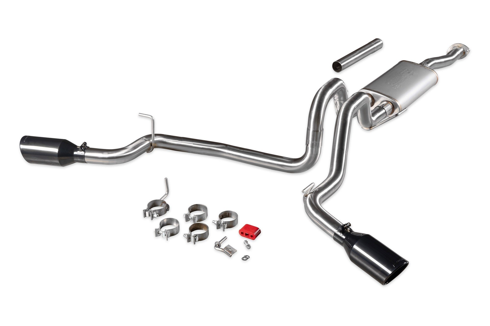 Flowmaster Signature Series Cat-Back Stainless Exhaust System - 2.5 in Diameter - 4.5 in Tip - Toyota Midsize Truck 2016-23