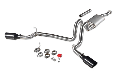 Flowmaster Signature Series Cat-Back Stainless Exhaust System - 2.5 in Diameter - 4.5 in Tip - Toyota Midsize Truck 2016-23