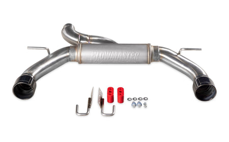 Flowmaster Signature Series Axle-Back Stainless Exhaust System - 3 in Diameter - 4 in Tips - Ford Midsize SUV 2021-25