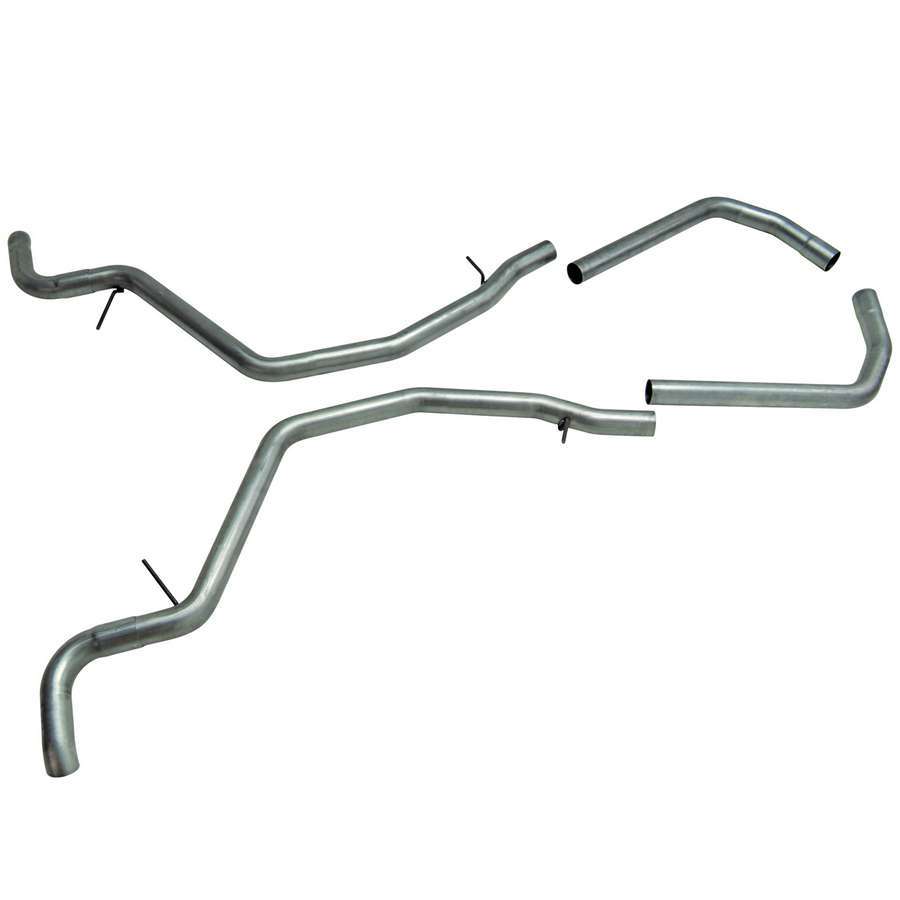 Flowmaster Stainless Header-Back Exhaust System - 2-1/2 in Diameter - GM B-Body 1959-64