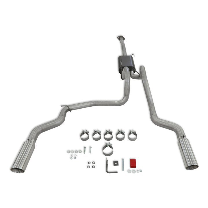 Flowmaster Force II Cat-Back Stainless Exhaust System - 2-1/2 in Diameter - Ford Fullsize Truck 2015-20