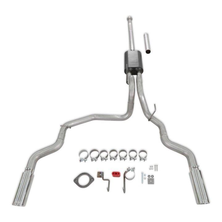 Flowmaster Force II Cat-Back Stainless Exhaust System - 2-1/2 in Diameter - Ford Fullsize Truck 2021-23