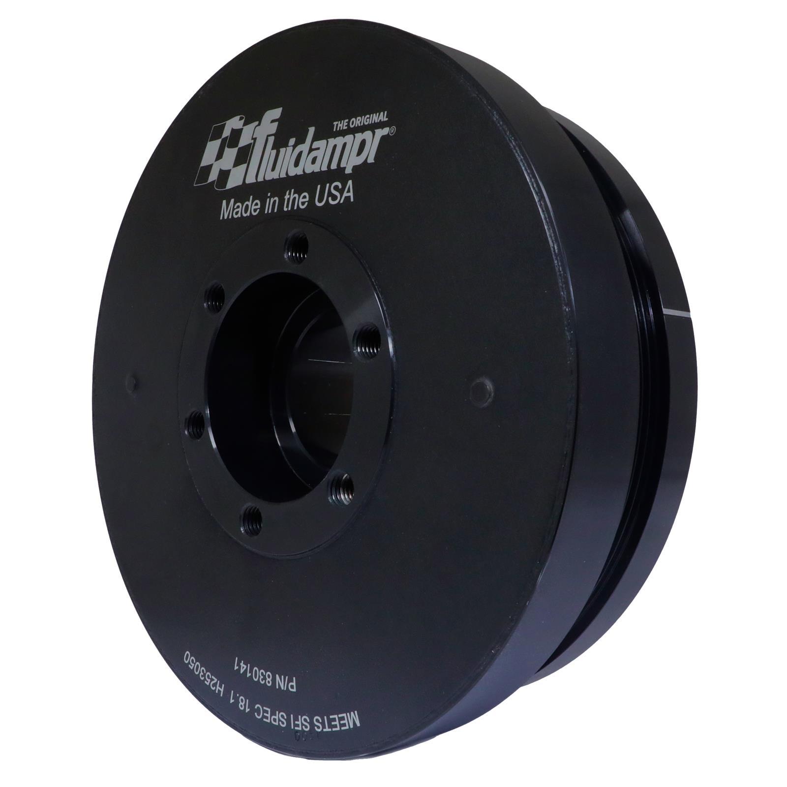 Fluidampr SFI 18.1 Harmonic Balancer - 8.375 in OD - External Balance - GM Duramax 6.6L 2017-19