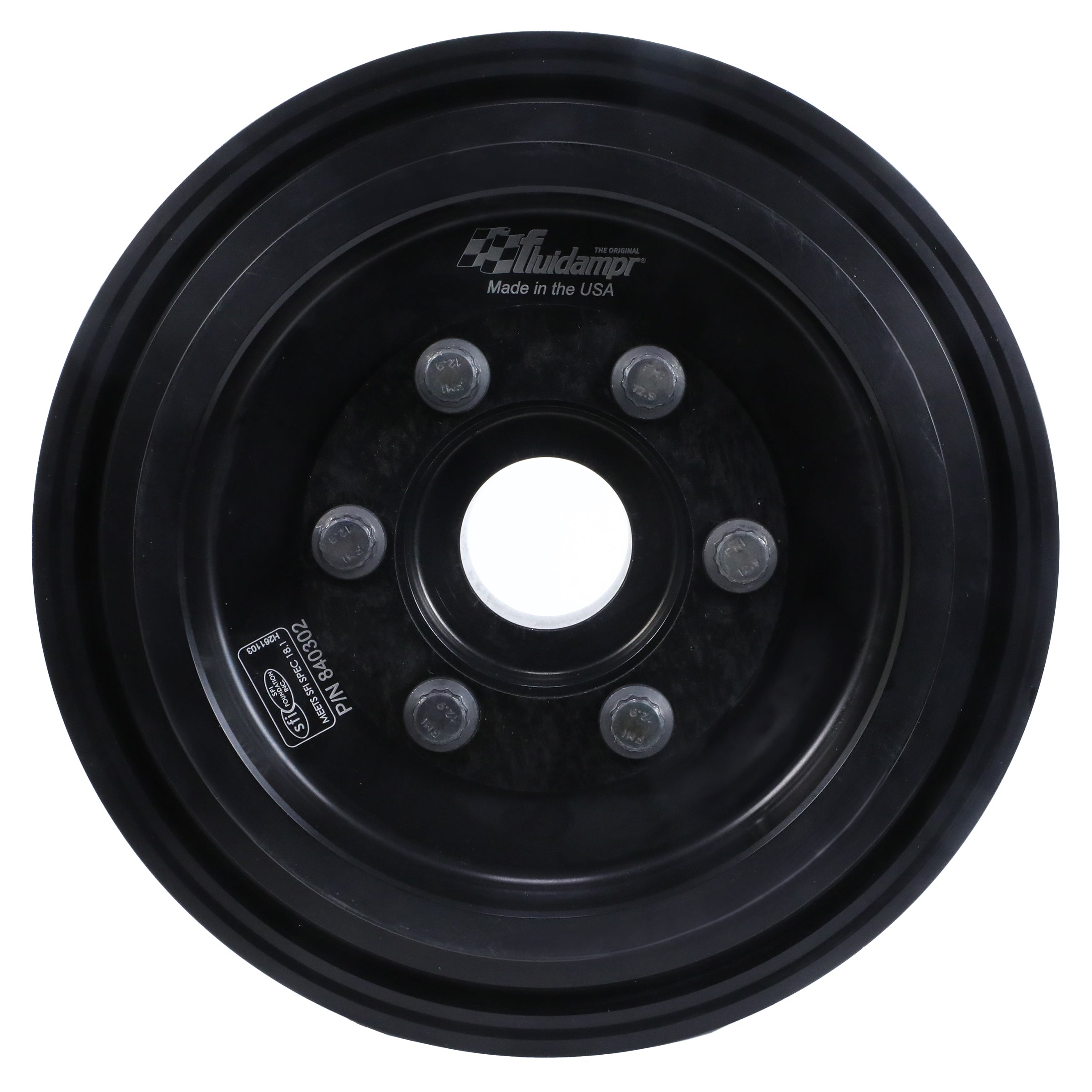 Fluidampr SFI 18.1 Aluminum Harmonic Balancer - Internal Balance - Mopar Gen III Hemi