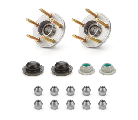 Ford Racing Front Hub - 5 x 4.5 in - Ford Mustang 2015-23 (Pair)