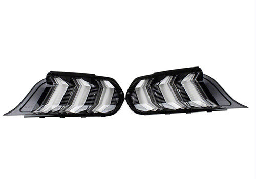 Ford Racing OEM Replacement Tail Lights - LED - Clear Lens - Ford Mustang 2018-23 (Pair)