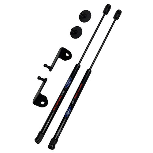 Ford Racing Hood Struts - Black - Ford Midsize SUV 2021-24