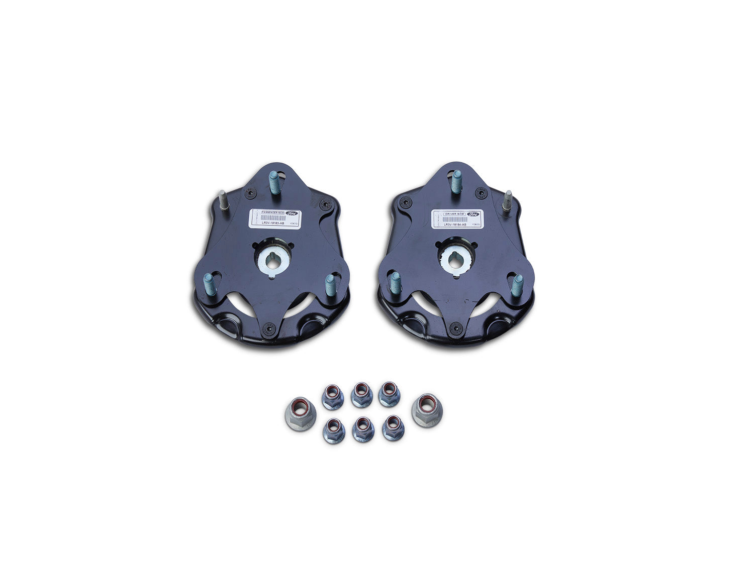 Ford Racing Adjustable Front Strut Mount - Black - Ford Mustang 2015-25 (Pair)