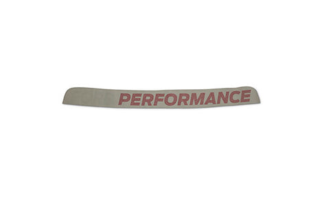 Ford Racing Ford Performance Logo Windshield Banner - 48 in x 2 in - White / Red - Ford Mustang 2005-23