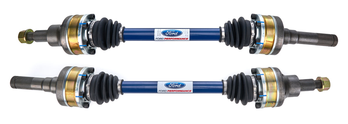 Ford Racing CV Rear Axle Shafts - 34 Spline Inner - 32 Spline Outer - Blue