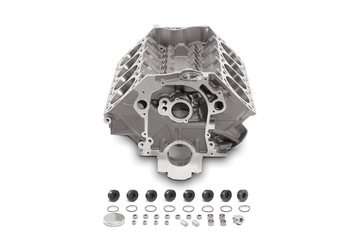 Ford Racing Big Block Ford Engine Block - 4.490 in Bore - 10.322 in Deck - 4-Bolt Main - 2-Piece Seal
