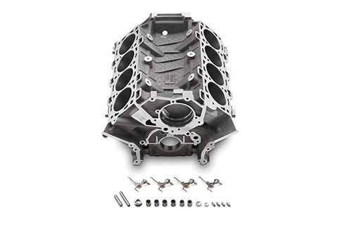Ford Racing Aluminum 5.2L Gen-3 Coyote Engine Block - 3.700 in Bore - Standard Deck - 1-Piece Seal