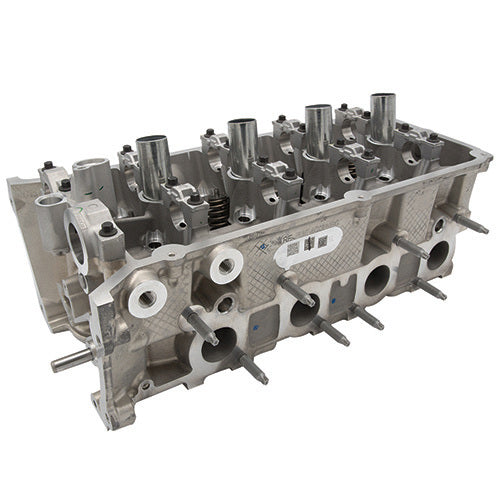 Ford Racing Aluminum Cylinder Head - Assembled - Driver Side - 1.484 in / 1.260 in Valve - 205 cc Intake - Ford Coyote