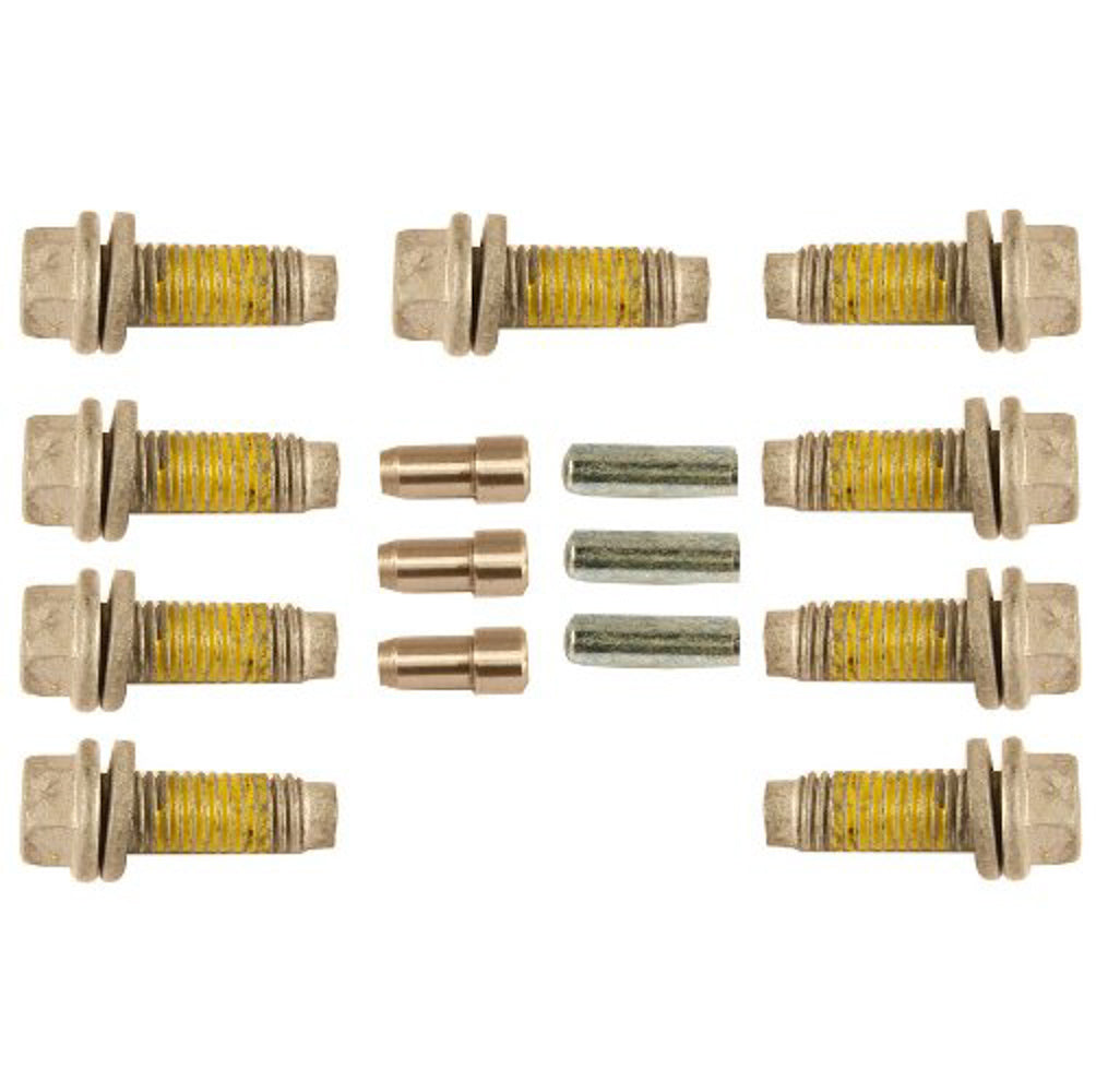 Ford Racing Pressure Plate Bolt Kit - 10 mm x 1.5 in Thread - Hex Head - Dowel Pins - Ford Modular