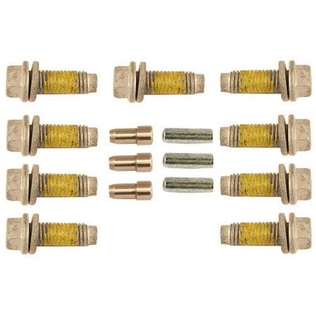 Ford Racing Pressure Plate Bolt Kit - 10 mm x 1.5 in Thread - Hex Head - Dowel Pins - Ford Modular