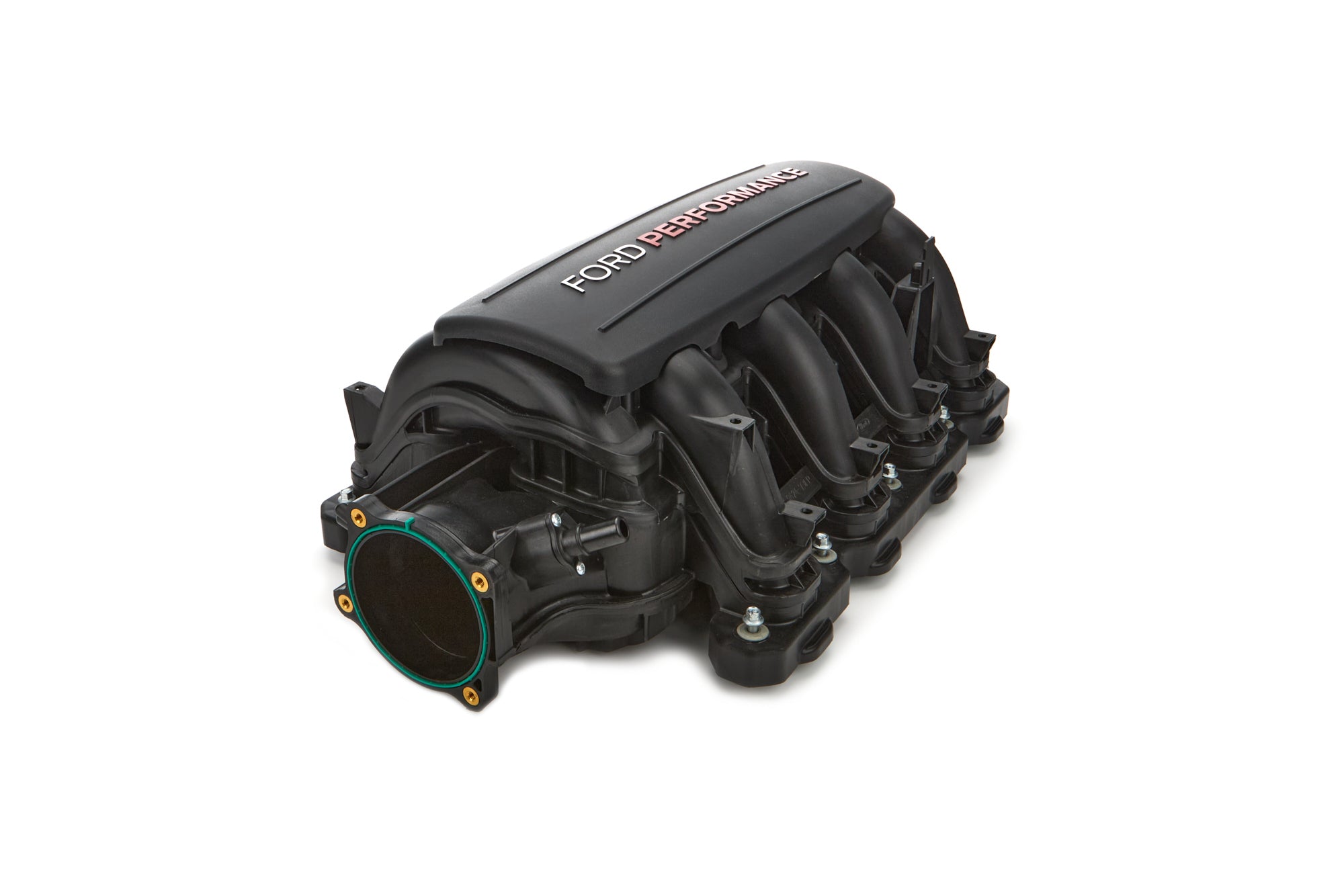 Ford Racing Low Profile Intake Manifold - Throttle Body Flange - Black - Ford Godzilla