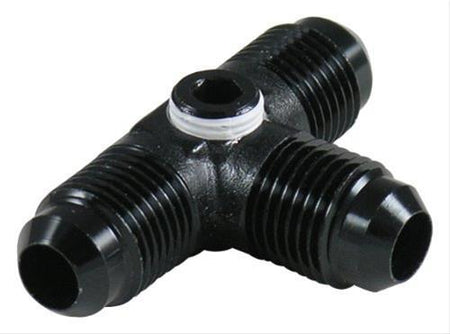 Fragola 6 AN Male x 6 AN Male x 6 AN Male 1/8 in NPT Female Port Adapter Tee - Black