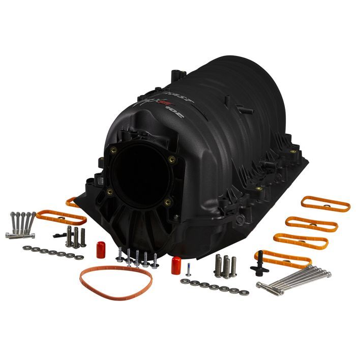 F.A.S.T. LSXRT Intake Manifold - 102 mm Throttle Body Flange - Cathedral Port - Black - LS1 / LS2 / LS6 - GM LS-Series