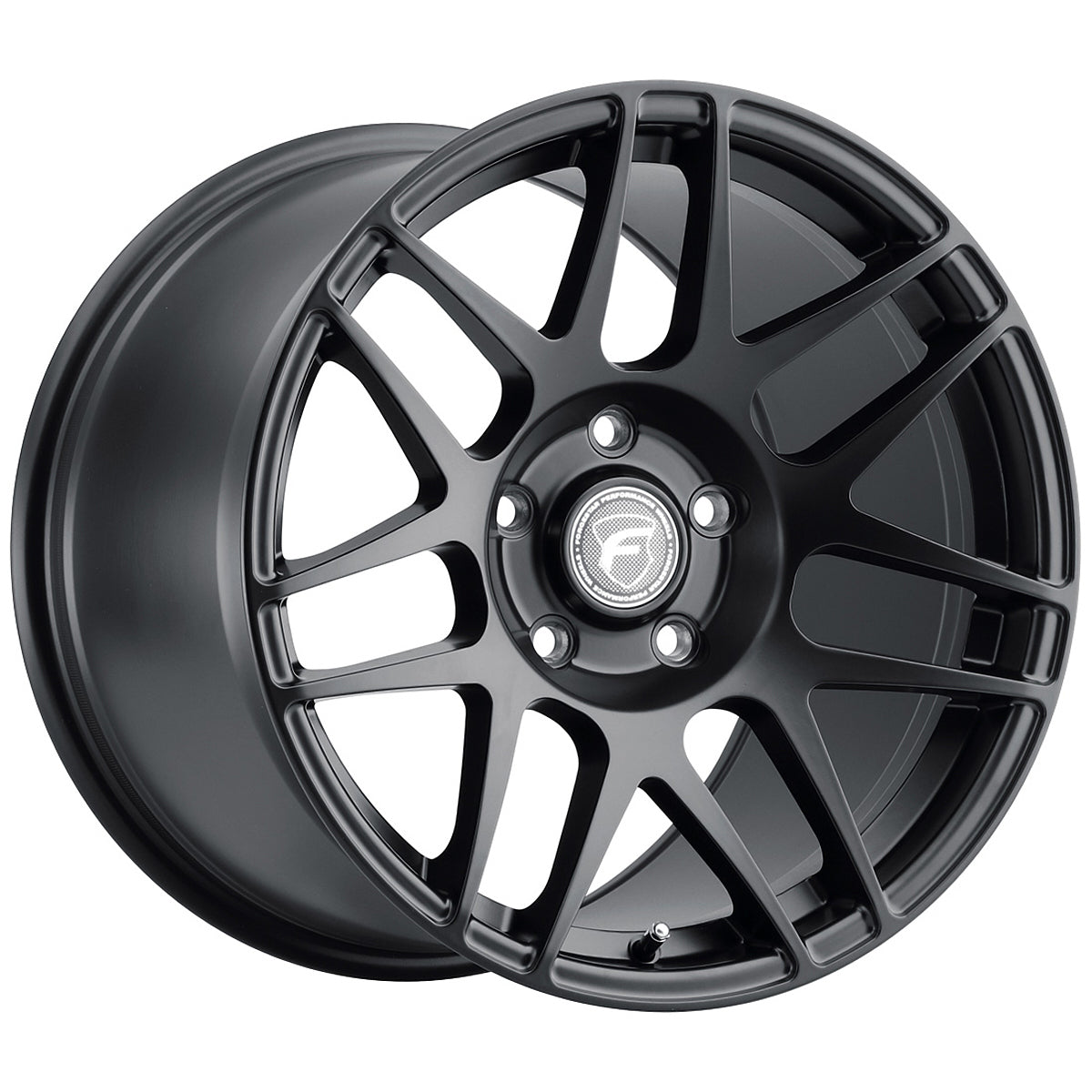 Forgestar F14 Aluminum Drag Wheel - 17 x 4.5 in - 1.700 in Backspace - 5 x 4.5 in Bolt Pattern - Matte Black