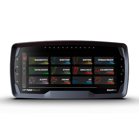 FuelTech ECU Data Monitoring System - LCD Screen / LED Lights - FuelTech FT700 Plus EFI
