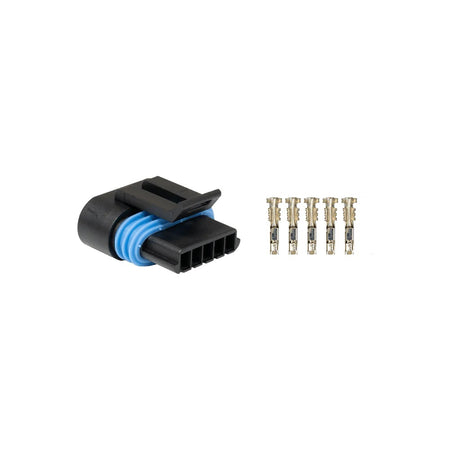 FuelTech Female 5 Pin Smart Ignition Coil Plug Connector - Black