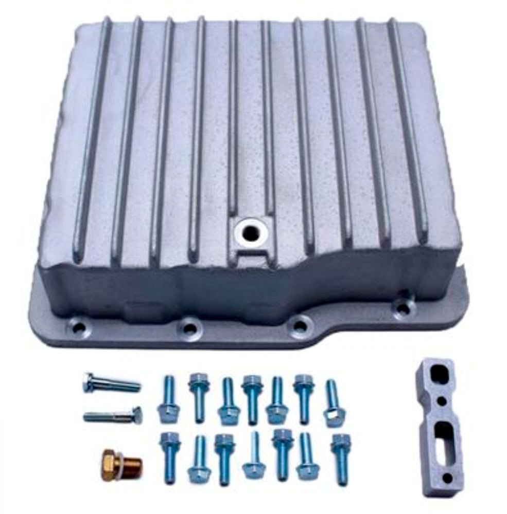FTI Performance Deep Sump Finned Transmission Pan - GM Powerglide