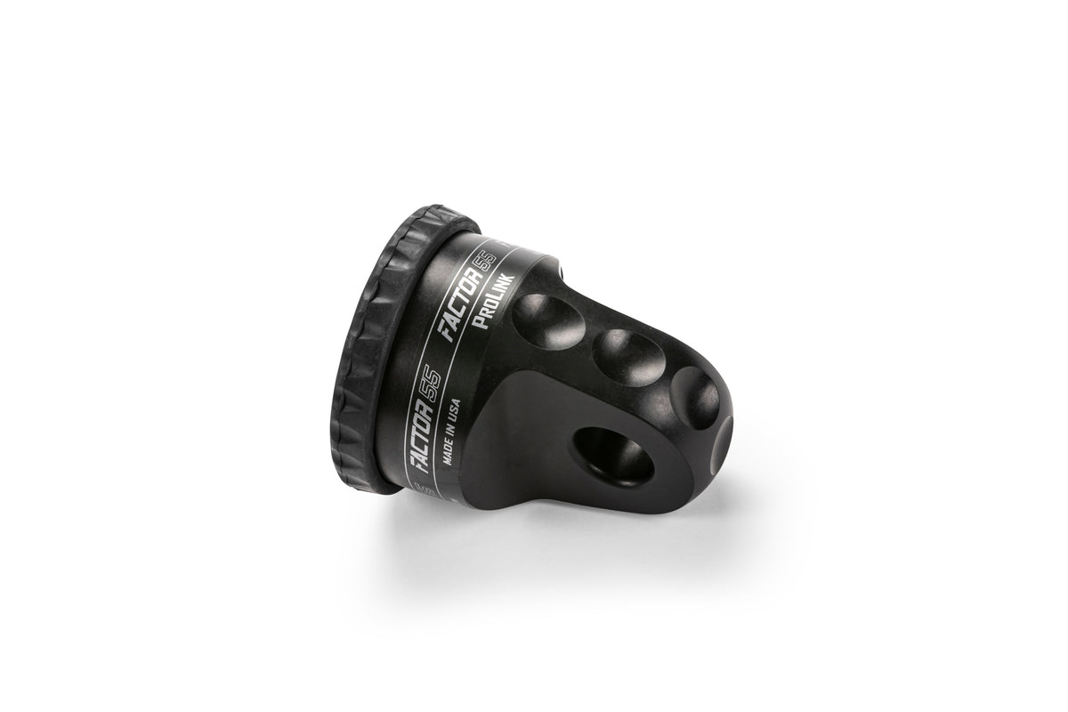 Factor 55 Prolink Winch Shackle Mount - 16000 lb Capacity - Black