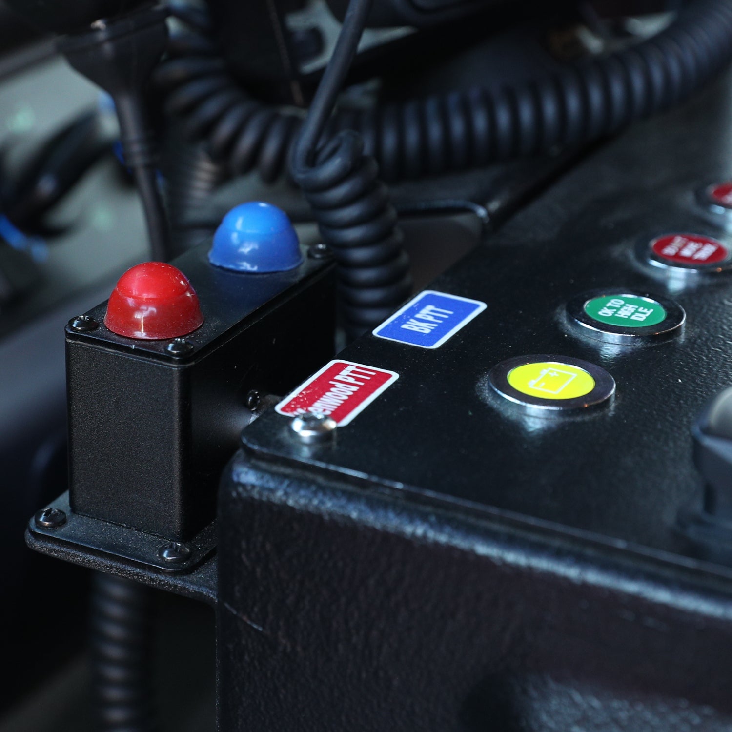 Rugged Radios Jack Box Headset Stations for RRP800 Fire & Safety Intercoms - Single Position Jack Box JB-FC-1