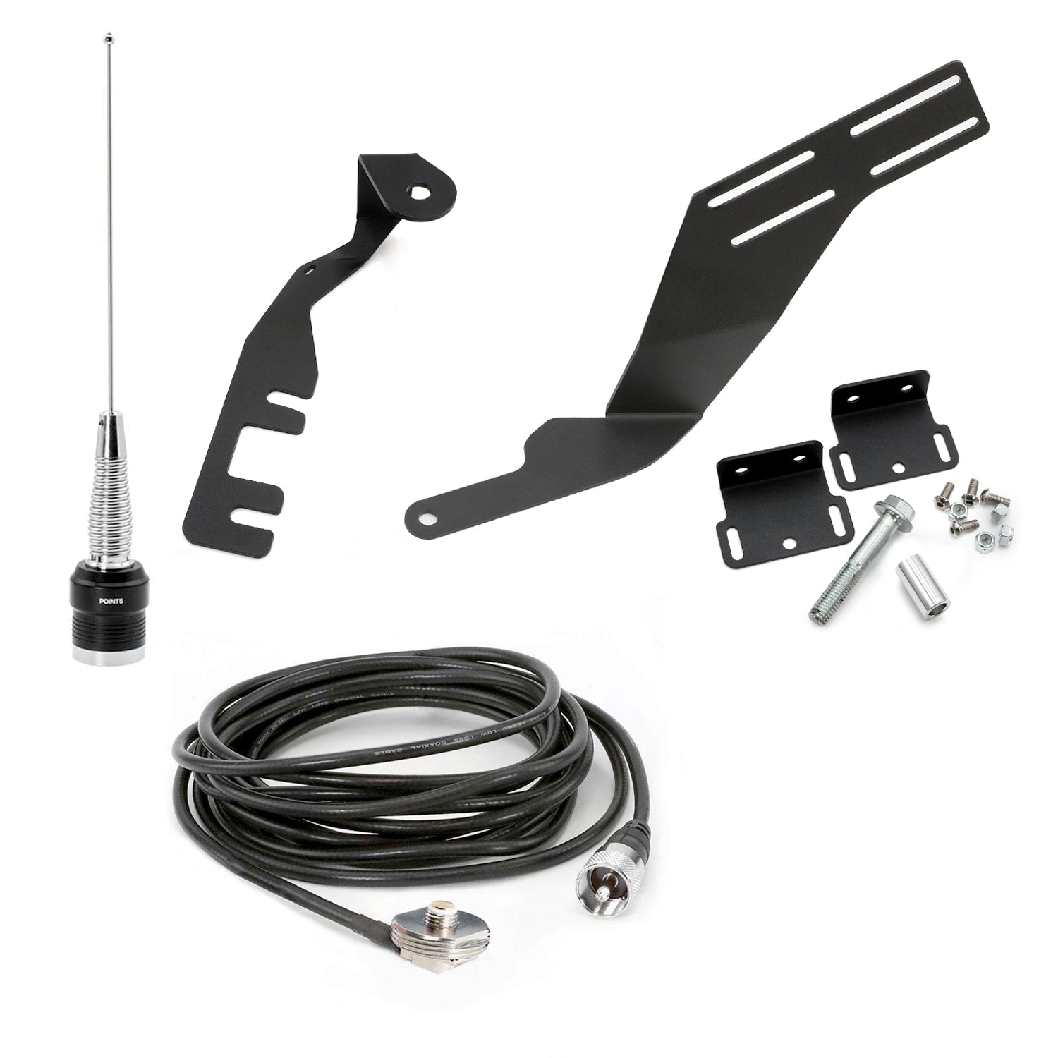 Rugged Radios Ford Ranger Two-Way GMRS Mobile Radio Kit - 50 Watt - G4 RANGER-G4