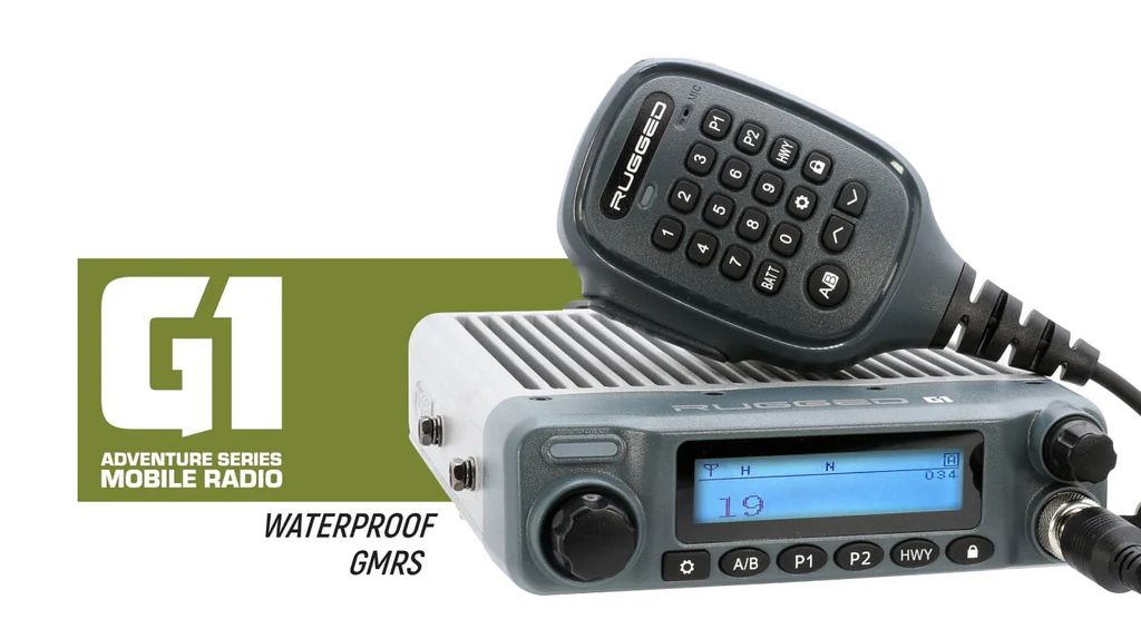 Rugged Radios Yamaha YXZ 1000R Complete Communication Kit with Intercom and 2-Way Radio - 696 PLUS Intercom - G1 GMRS Radio