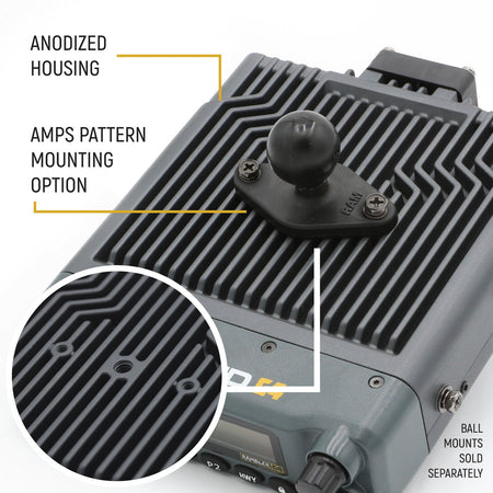Rugged Radios Base Camp - Rambler G4 High Power Mobile Radio /w Fiberglass Antenna Kit BASECAMP-G4