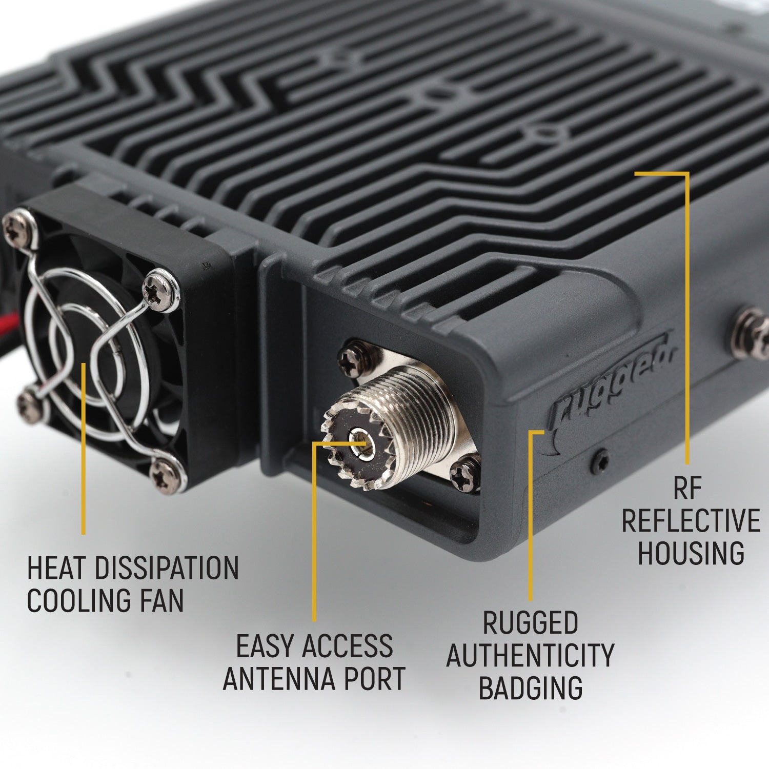 Rugged Radios Base Camp - Rambler G4 High Power Mobile Radio /w Fiberglass Antenna Kit BASECAMP-G4