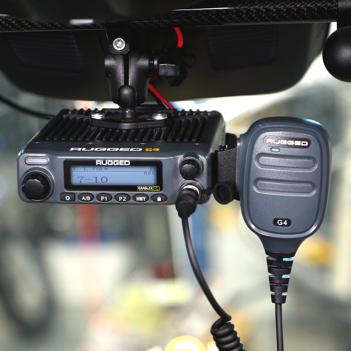 Rugged Radios Mobile Radio Hand Mic Mount MT-RM-HM