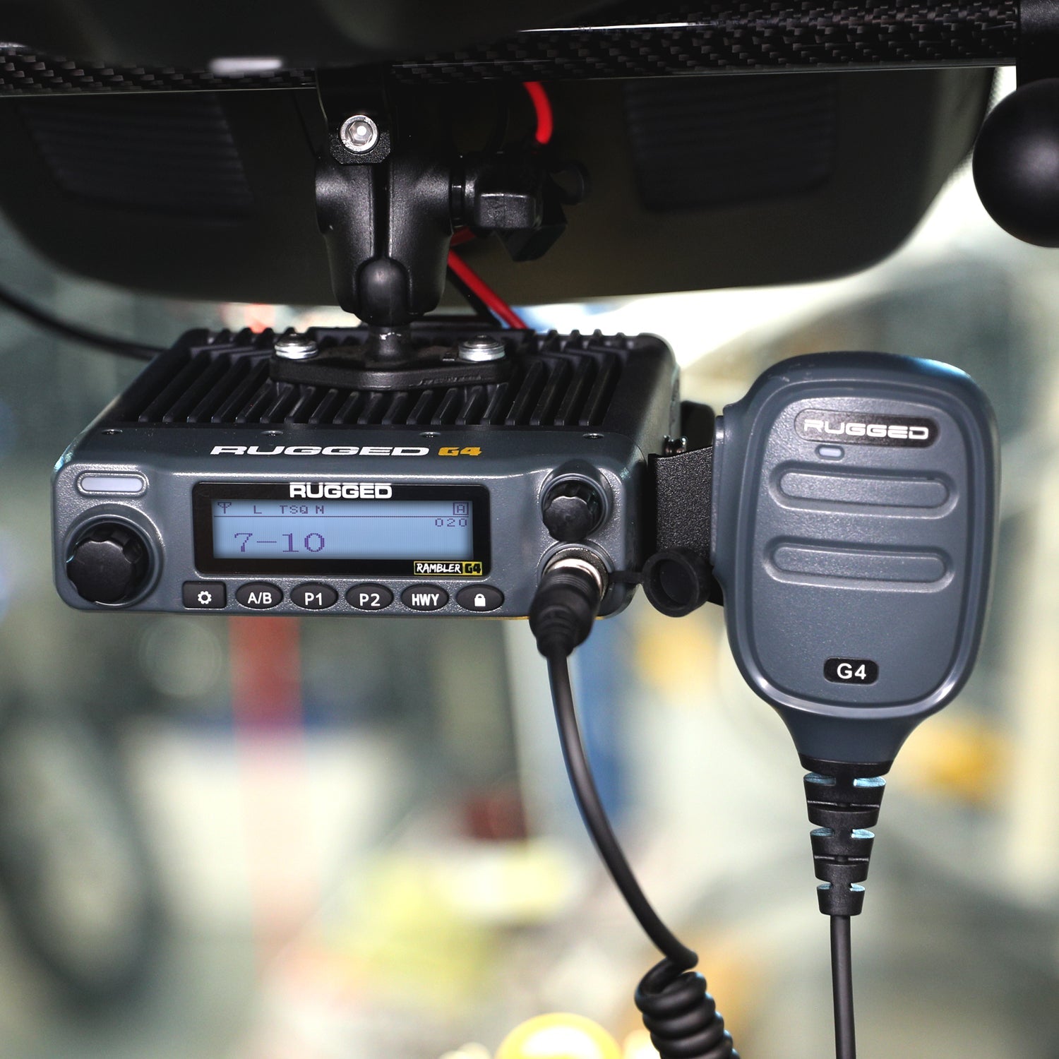 Rugged Radios Mobile Radio Hand Mic Mount MT-RM-HM